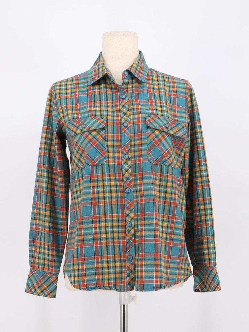OUTDOOR RESEARCH Women's Plaid Flannel Button Up Shirt Size S